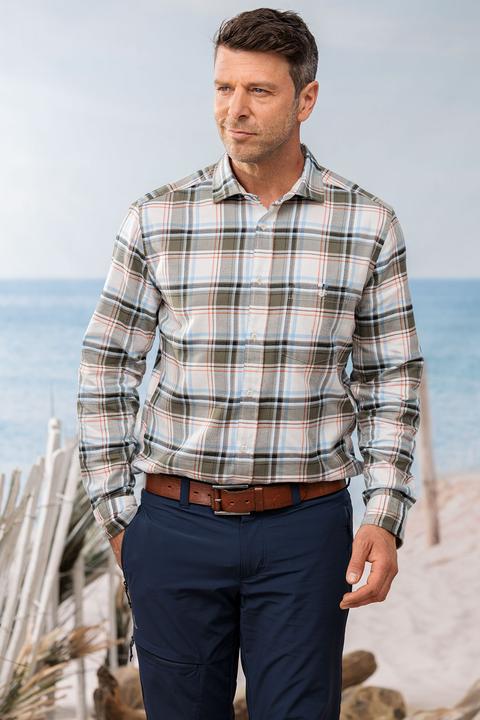 Immagine prodotto Olymp Camicia di flanella a quadri da uomo (3XL)