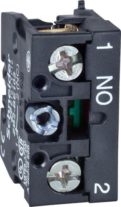 Schneider Electric ZB2 Contact Block 10A 600V NO Slow Break