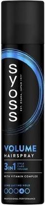 Actual product image Syoss Hairspray Volume - A Strong Hold Hairspray For Voluminous Hair