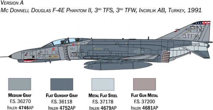 Actual product image Italeri F-4E/F Phantom II