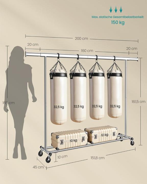 Produktbild Songmics Kleiderständer
