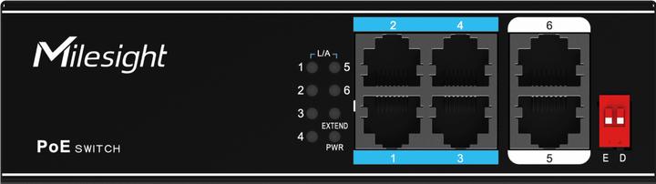 Immagine prodotto Milesight Switch PoE a 4 porte, MS-S0204-EL (4 porte)