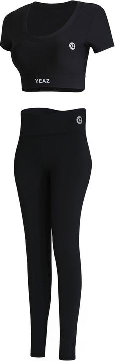 Produktbild Yeaz CLUB LEVEL SET Short Top Leggings M (Black) (M)