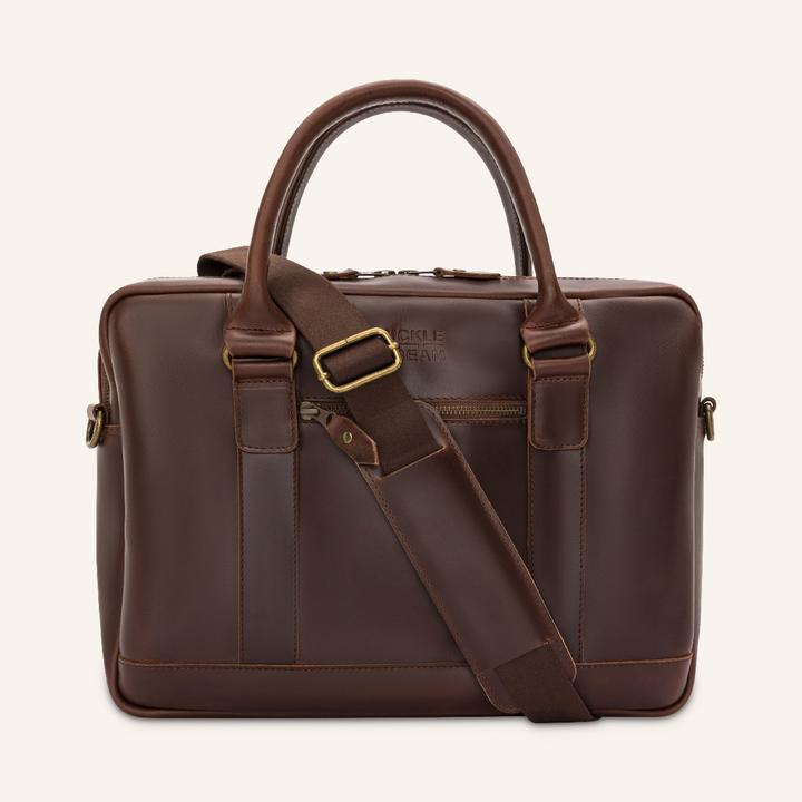 Image du produit Buckle & Seam Serviette Everett Marron/NewStripes (16")