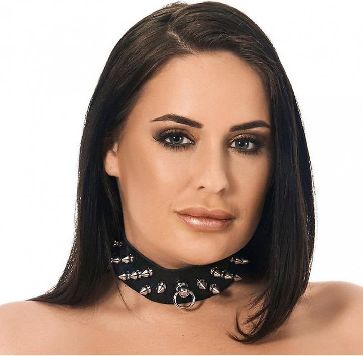 Rimba Erotische Mode Lederhalsband mit Spikes