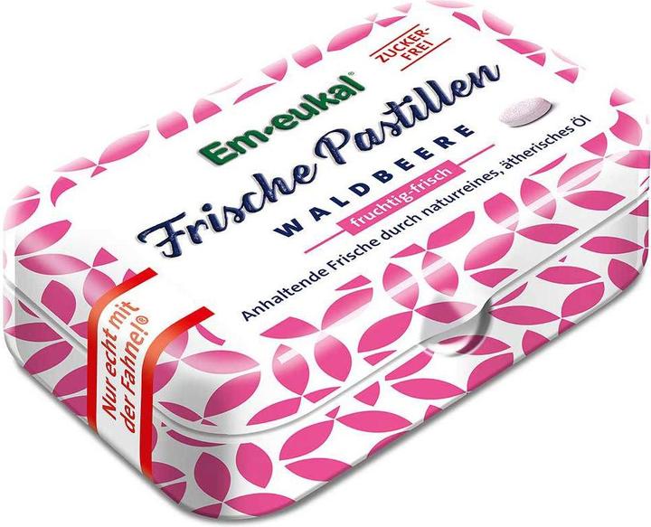 Immagine prodotto Em-eukal Pastiglie fresche ai frutti di bosco senza zucchero con xilitolo (20 pz., 20 g)