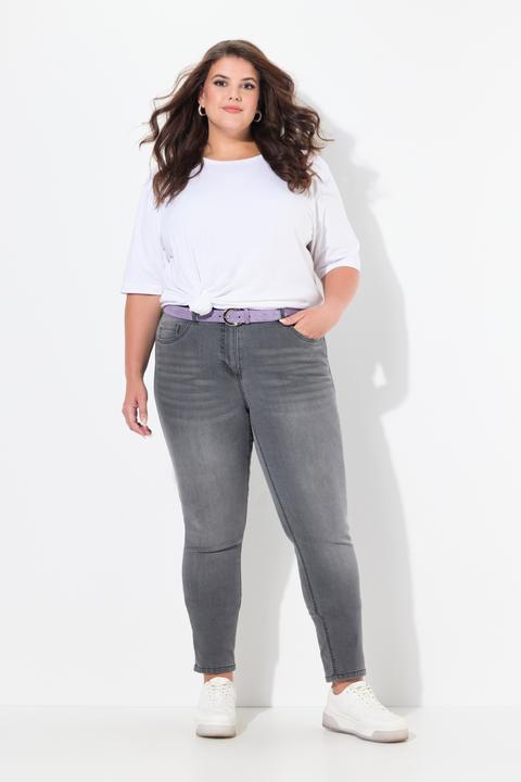 Produktbild Ulla Popken Skinnyjeans Sarah, schmale 5-Pocket-Form, High Waist (58)