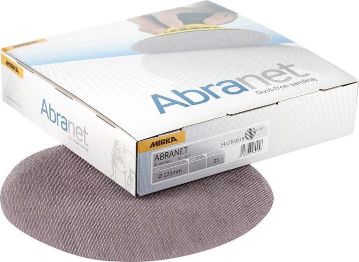 Produktbild Mirka ABRANET Schleifscheiben Grip 225 mm P320 25 Stk. ( 5422302532 ) (P320)