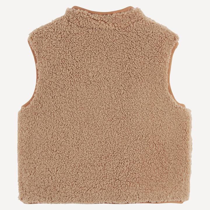 Produktbild La Redoute Collections Ärmellose Weste aus Sherpa (98)