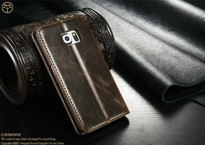 Immagine prodotto Caseme Rivestimento classico in pelle (Samsung Galaxy S6 Edge)