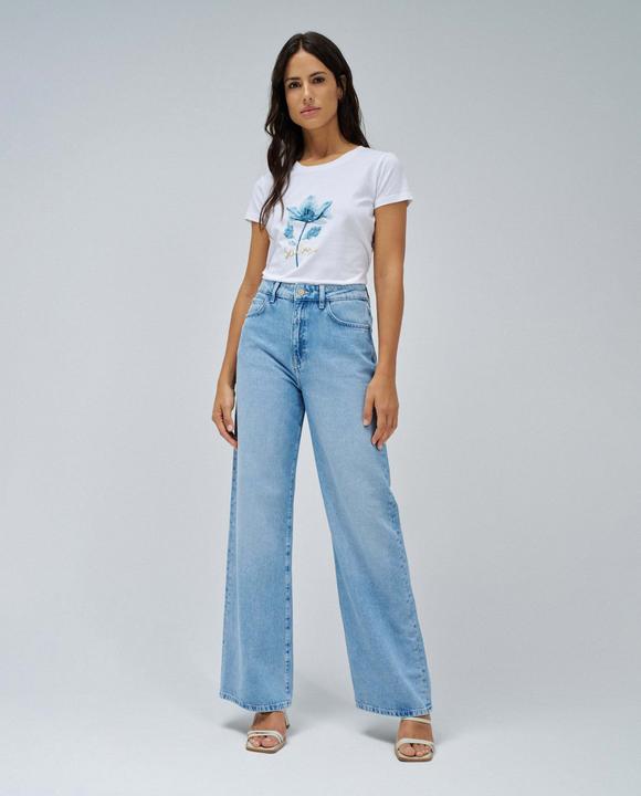 Produktbild Salsa Jeans T-Shirt Graphic Flower Print T-Shirt (S)