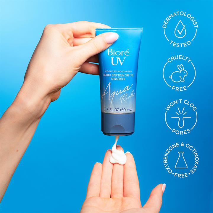 Produktbild Bioré Aqua Rich UV (Sonnengel, SPF 50, 50 ml)