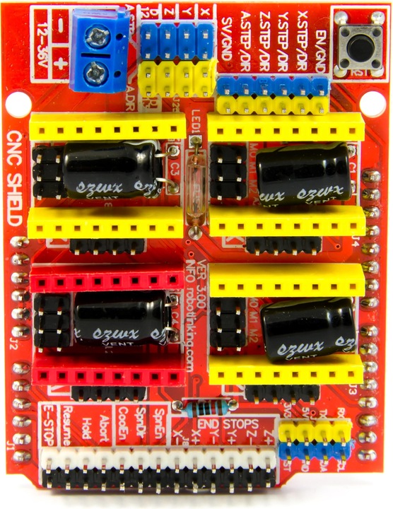 Produktbild Purecrea CNC Shield A4988 Arduino für 3D Drucker und Fräsmaschinen (GRBL)