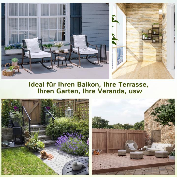 Produktbild Outsunny Schaukelstuhl