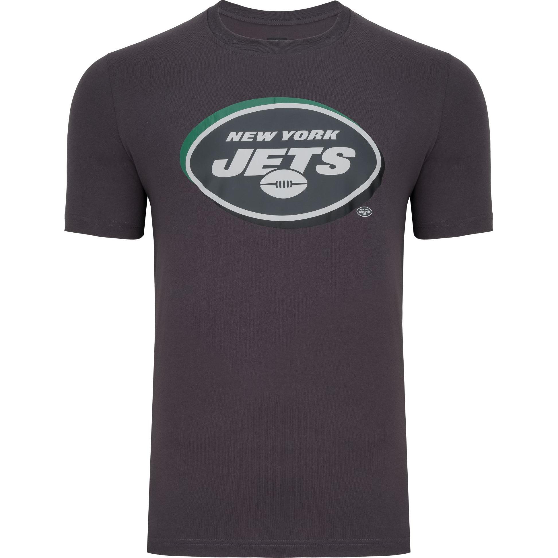 Thumbnail - New Era, Herren, Shirt, Shirt - NFL DRAFT New York Jets graphite - L, Grau, (L)