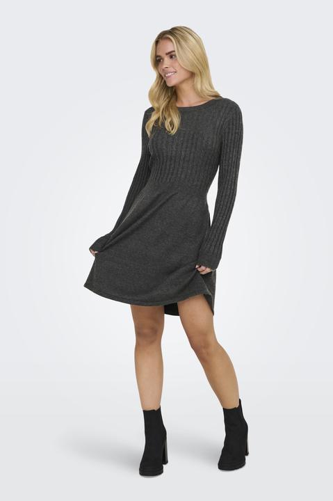 Produktbild Only Normal geschnitten Rundhals Midikleid Strickkleid (L)