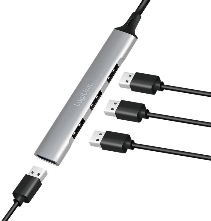 Produktbild LogiLink UA0392 (USB-C, 4 Ports)