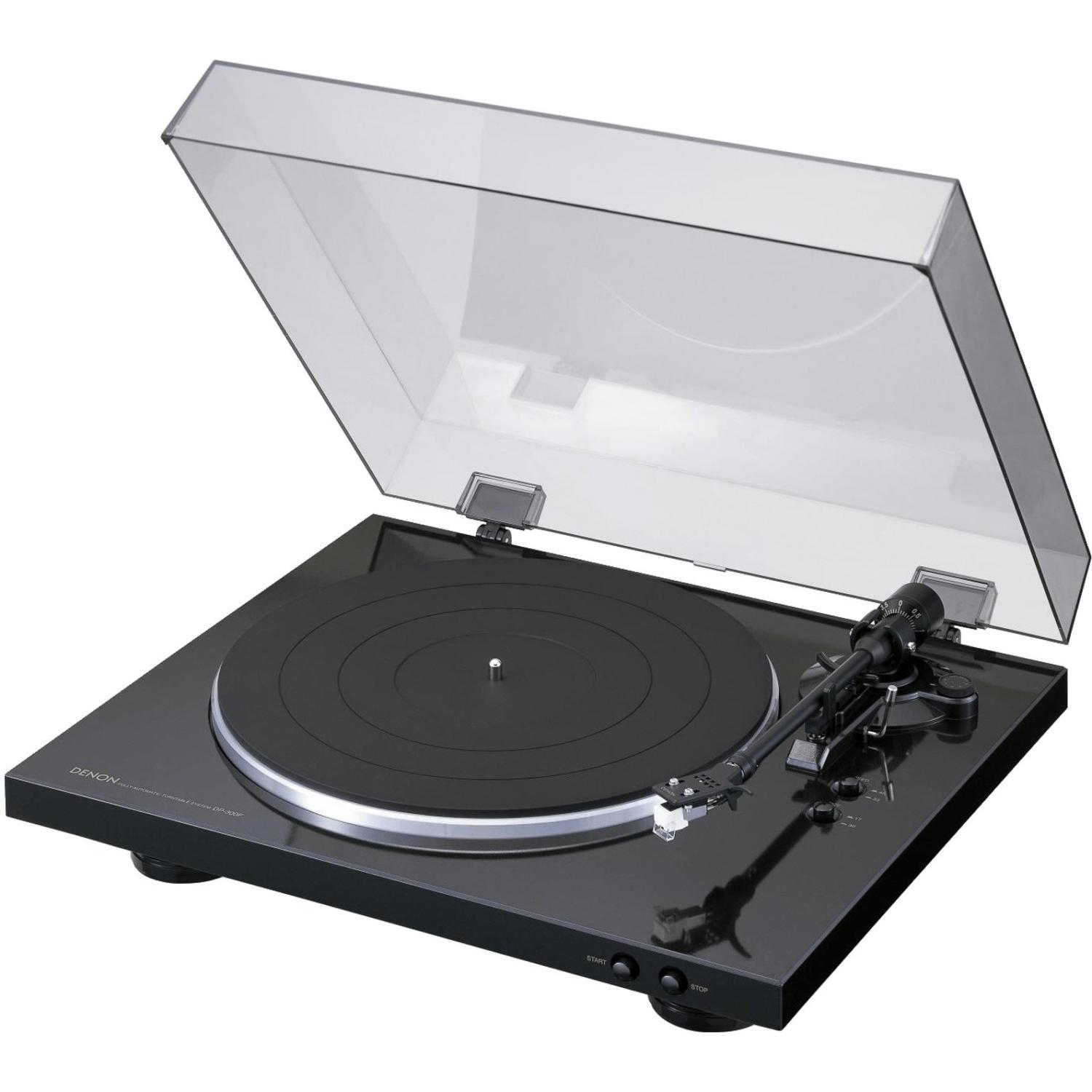 Denon Dp-300f (Automaticamente), Giradischi, Argento