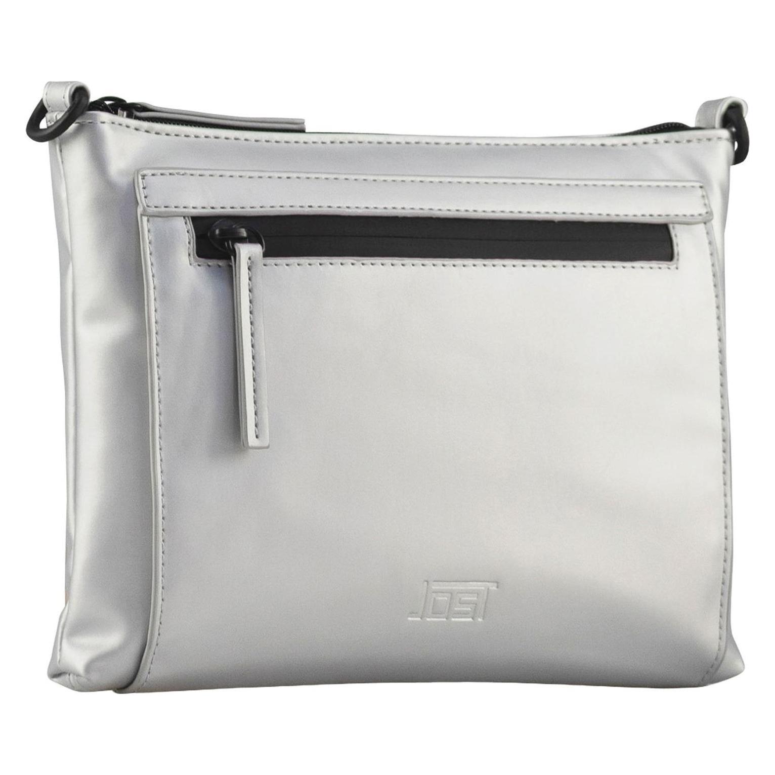 Jost, Herren, Handtasche, Halmstad - Umhängetasche, Silber