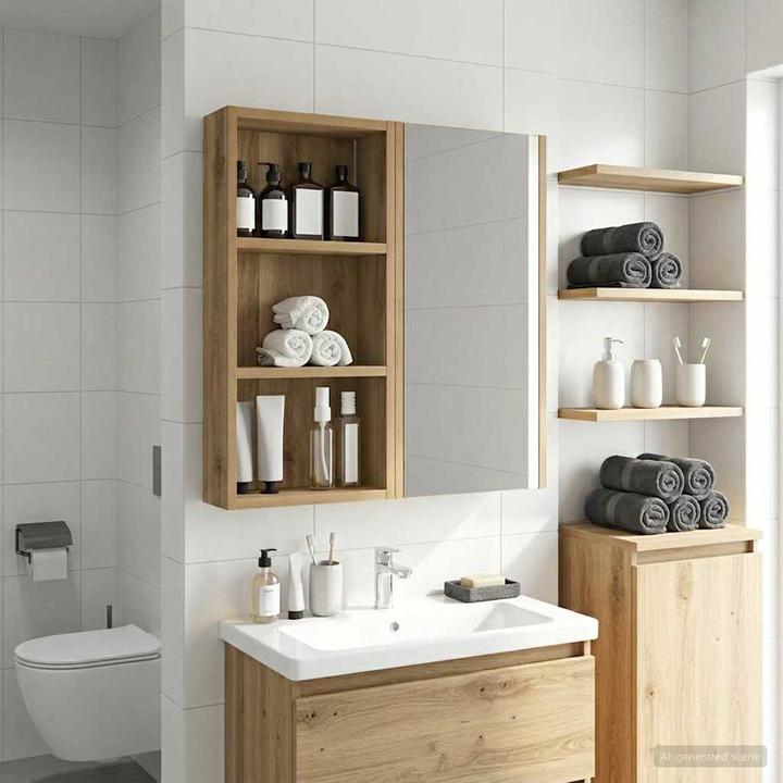 Produktbild vidaXL Badezimmerschrank (30 x 10 x 60.50 cm)