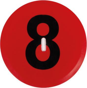 Actual product image Sporti Floor markers numbered 1 to 10