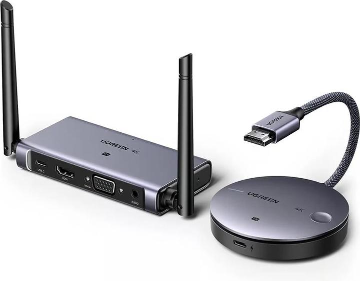 Actual product image Ugreen HDMI Wireless Transmitter and Receiver 4K/30Hz CM586 90909A