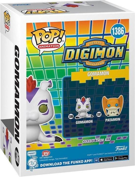 Produktbild Funko Digimon POP! Animation Vinyl figurine Gomamon 9 cm