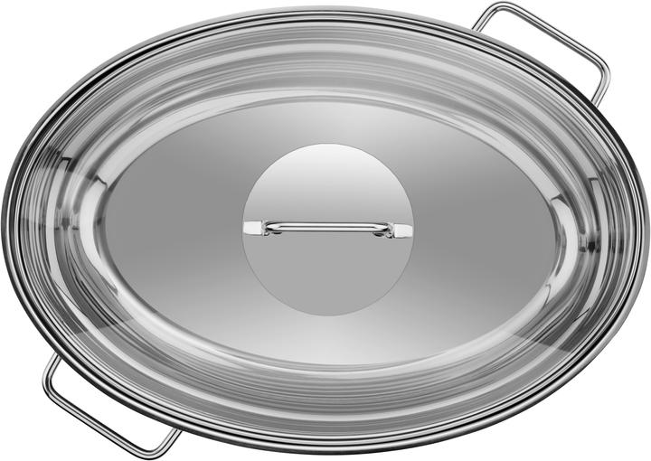 Produktbild WMF Bräter mit Glasdeckel (Kochtopf, Edelstahl, 38 x 12 cm)