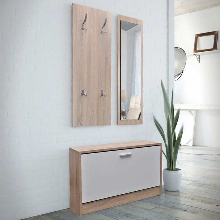 Produktbild vidaXL Schuhschrank (80 x 27 x 46.50 cm)