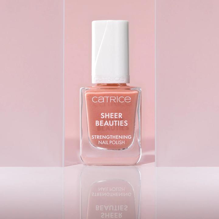 Immagine prodotto Catrice Smalto rinforzante Sheer Beauties Strengthening Nail Polish. (050, Peonie, Per favore, Smalto)
