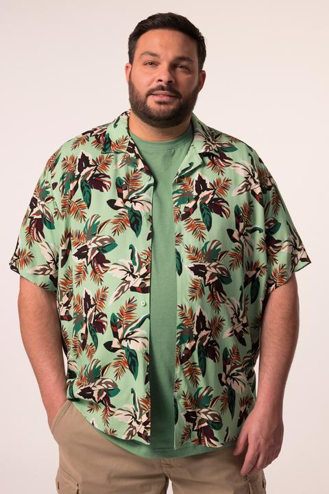 Image du produit Men+ Viskose-Hemd, Halbarm, Cubakragen, Cuba Fit (5XL)