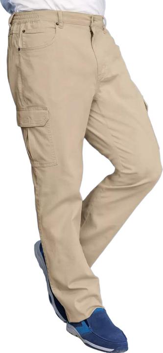 Actual product image Atlas For Men Mens Part Elasticated Cargo Trousers (28)