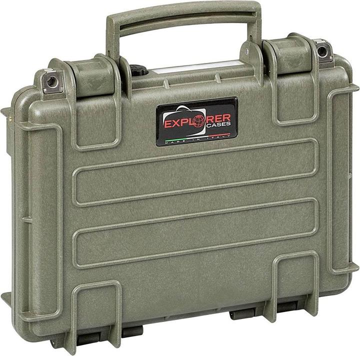 Actual product image Explorer Cases Outdoor Case 4 l (L x W x H) 326 x 269 x 75 mm Olive 3005.G