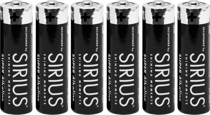 Produktbild Sirius Batterien AA 6er Pack (6 Stk., AA)