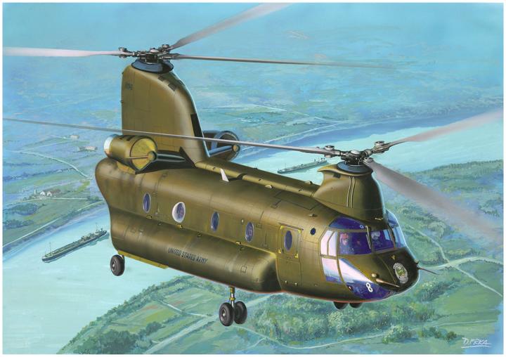 Actual product image Revell CH-47D Chinook