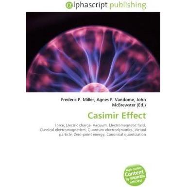 Casimir Effect, Fachbücher von Agnes F. Vandome, Frederic P. Miller, John McBrewster