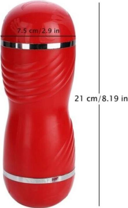 Produktbild Armony Doppelter Vagina- Und Mund-Roter Masturbator