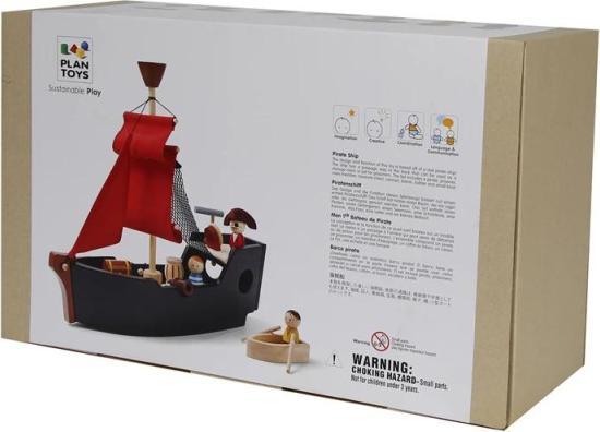 Image du produit Plantoys Bateau pirate - décor de jeu
