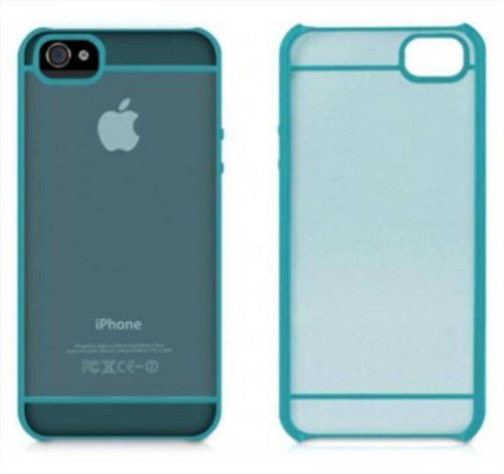 Produktbild Macally Curve Hardcase für iPhone 5/5S/SE Türkis (Apple iPhone 5, Apple iPhone 5s)