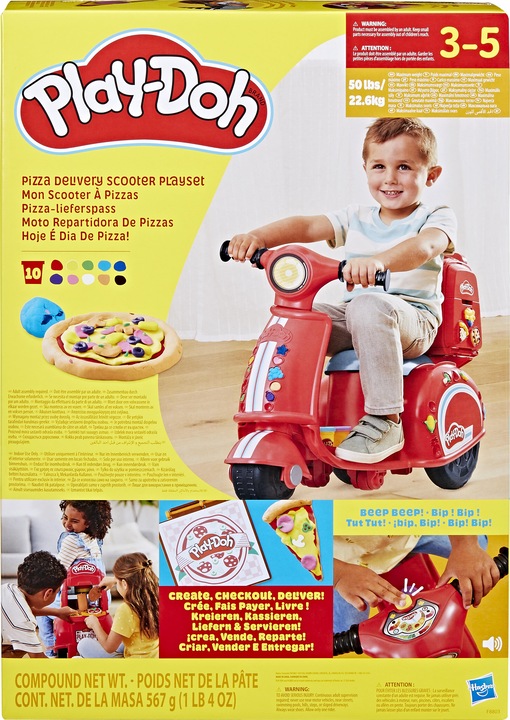 Produktbild Hasbro Play-Doh Pizza-Lieferspass