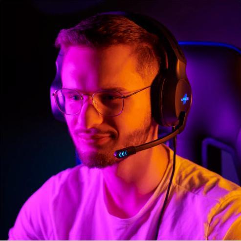 Actual product image Urage gaming headset SoundZ 400 V2, black (Cable)