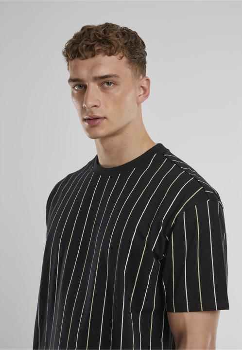 Produktbild Urban Classics Printed Pinstripe Tee - 179649 (S)