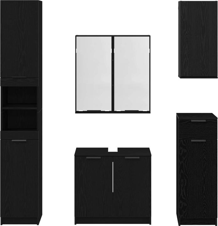 Schwarz Eichen-Optik