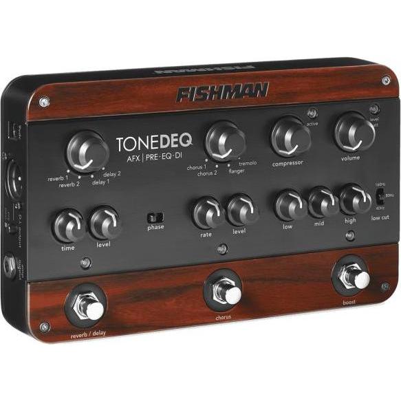 Thumbnail - Fishman Tone DEQ akoestische voorversterker en effectpedaal (Gitarre), Instrumentenverstärker