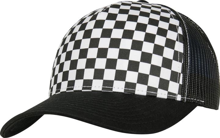 Flexfit Schachbrettmuster Retro Trucker Kappe (One Size)