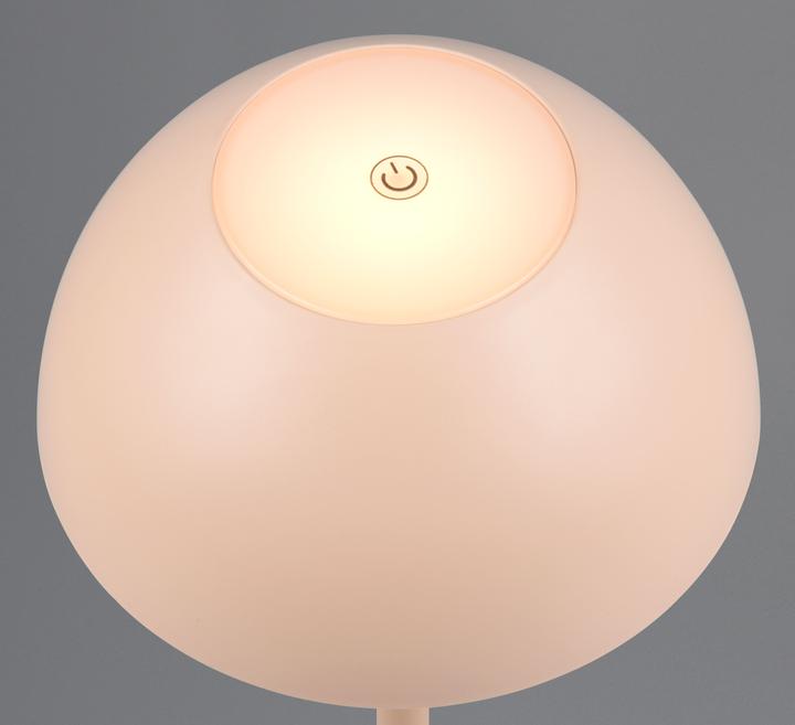 Actual product image RL live your light LED-Akku-Tischleuchte Ricardo R54106166 sandfarbig, IP54, 1,7 W, 240 lm, 3000 K (240 lm)