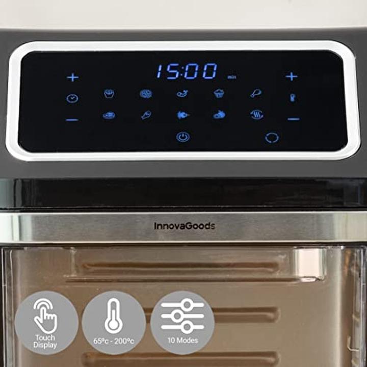 Actual product image InnovaGoods Hot air fryer Fryinn Pro Max 12000 1800 W 12 L Noble