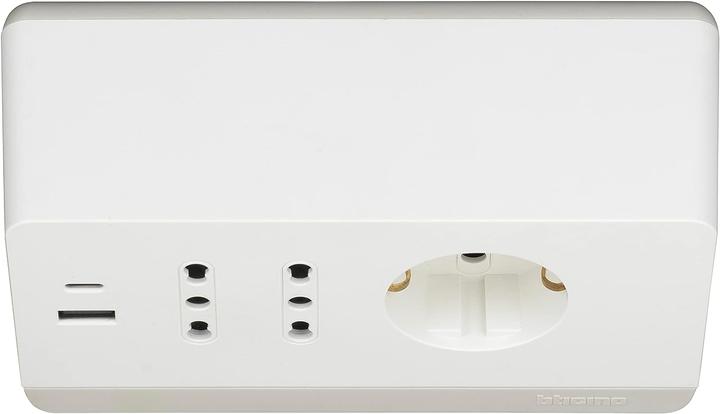 Actual product image Bticino S3711DBU (3x, CEE 7/3, 2 m)