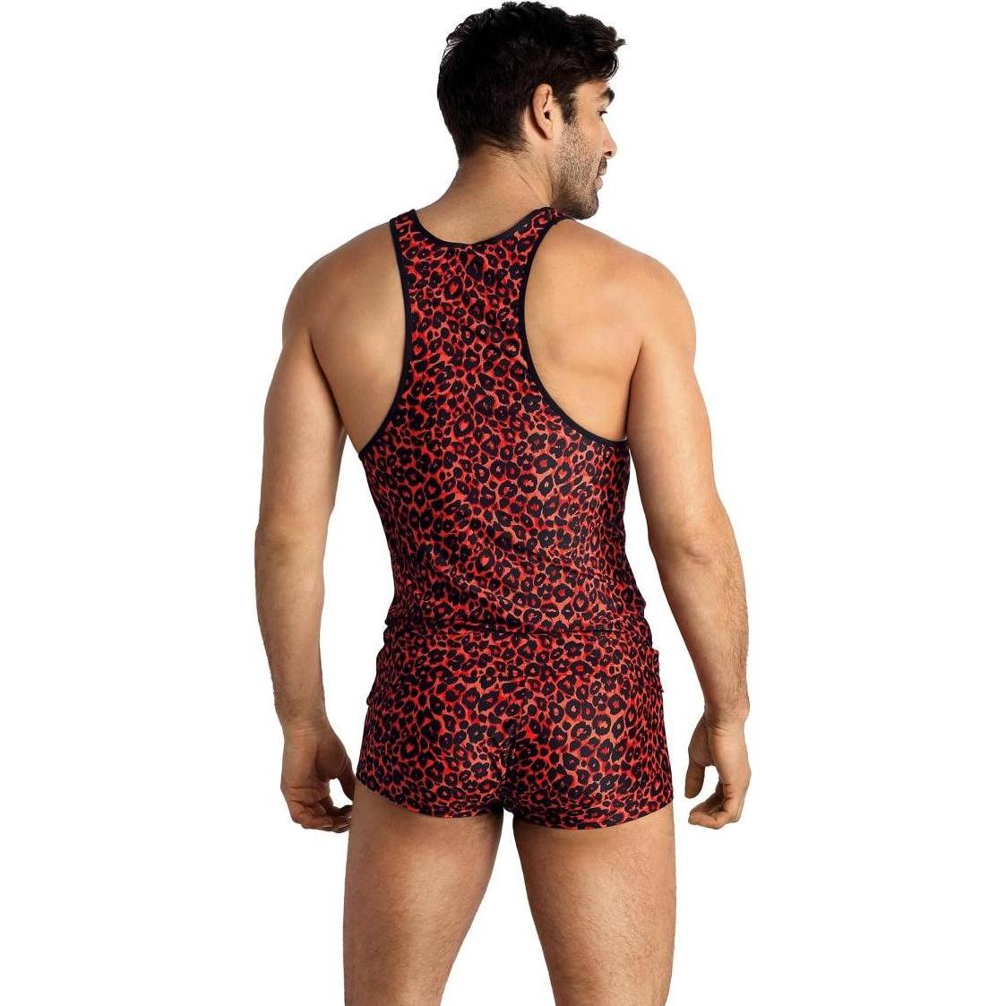 Thumbnail - Anais, Herren, Shirt, Herren Top “Tribal”, Rot, (XL)