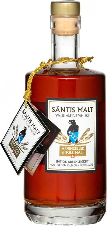 Image du produit Säntis Malt Trinité d'Appenzell (Single Malt, 1 x 50 cl)